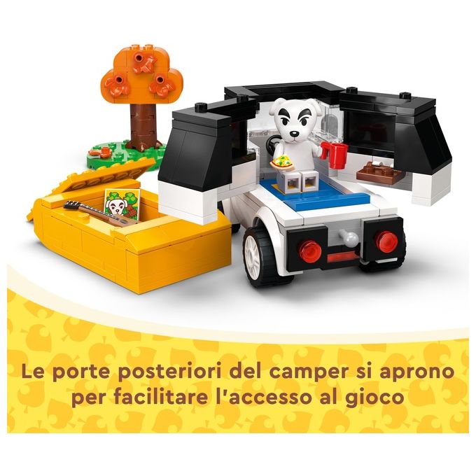 Lego Animal Crossing Concerto in Piazza con K.k.