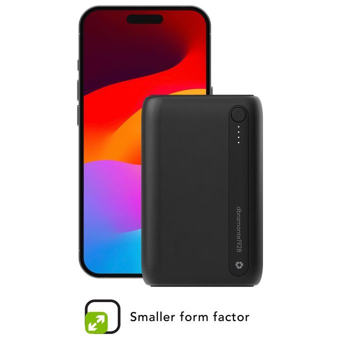 DBramante 1928 Power Bank 10000mAh Nero