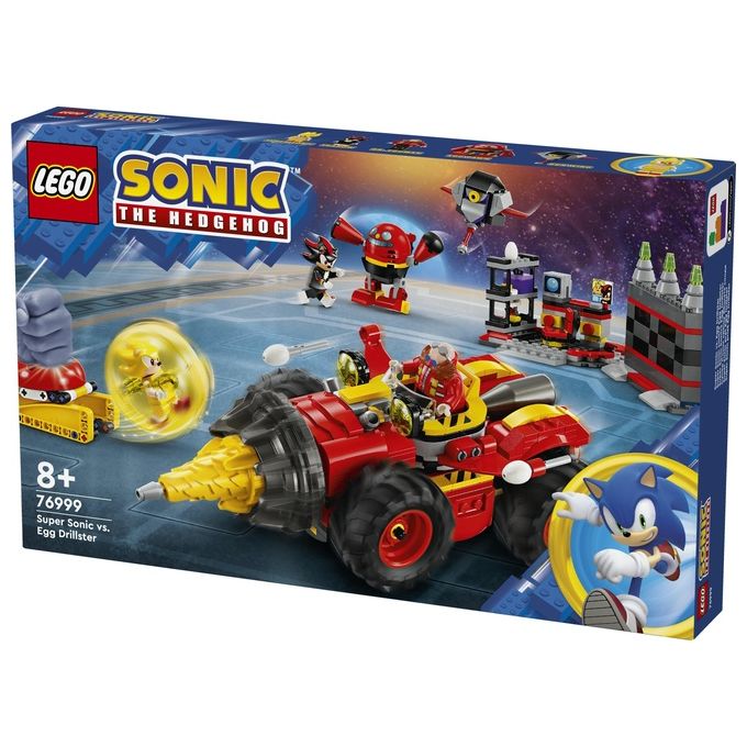 LEGO Sonic Super Sonic Vs. Egg Drillster