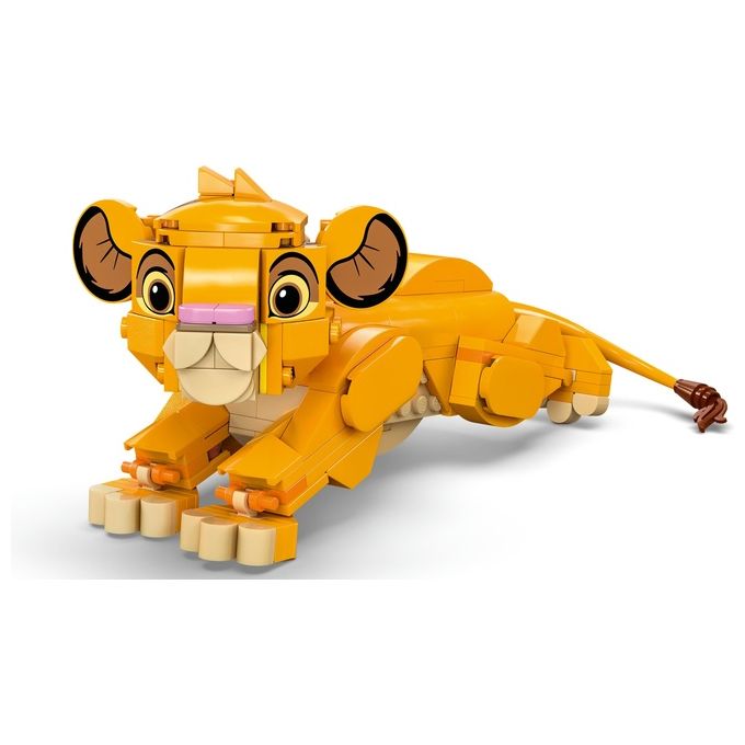 LEGO Disney Simba il Cucciolo del Re Leone Giochi di Fantasia per Bambini e Bambine da 6 Anni Personaggio Giocattolo Costruibile con Parti Snodabili dal Film d'Animazione Idea Regalo 43243