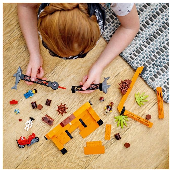 LEGO LEGO City Sfida Acrobatica Attacco dello Squalo