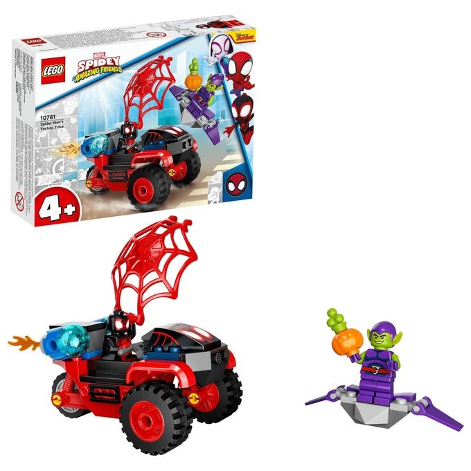 LEGO Marvel Miles Morales: La Techno Trike di Spider-Man