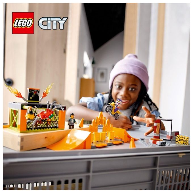 LEGO Giocattoli e Prima Infanzia LEGO City Stunt Park per avventure emozionanti e azione inarrestabile