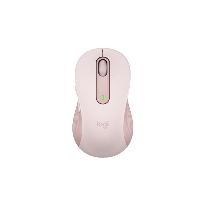 Logitech Signature M650 L Mouse Wireless Full Size Rosa