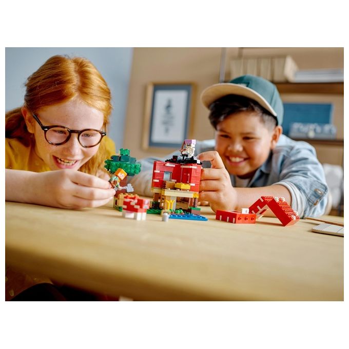 LEGO Minecraft La Casa dei Funghi