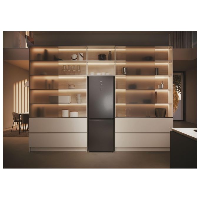 Haier 2D 60 Serie 5 HDPW5618CNPD Frigorifero Combinato Libera Installazione 352 Litri Classe Energetica C Acciaio Inox