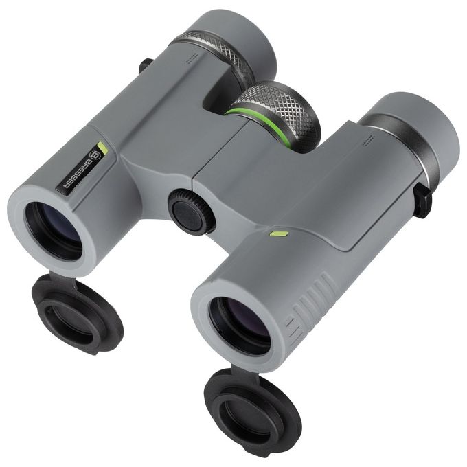 Bresser Wave 10x25 Binocolo Compatto e Leggero per Osservazione in Altra Definizione e Precisione
