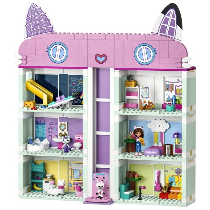 LEGO 10788 La Casa delle Bambole di Gabby, Casa Giocattolo a 4 Piani e 8 Stanze con i Personaggi di Gabby, Regalo Bambini 4+