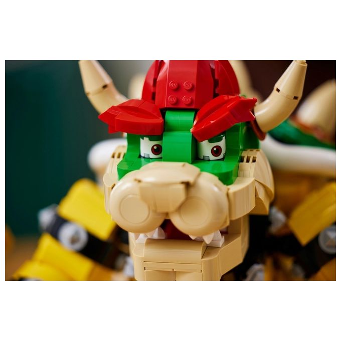 LEGO Super Mario 71411 Il Potente Bowser, Kit di Costruzioni per Adulti, Idee Regalo, Personaggio Snodabile 3D da Collezione