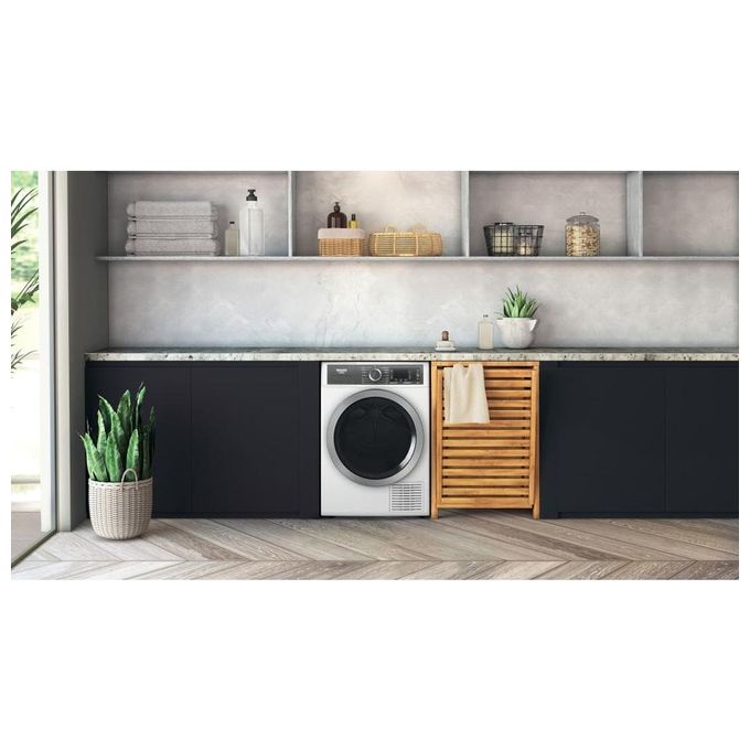 Hotpoint H8 D94WB IT Asciugatrice Libera Installazione Caricamento Frontale 9Kg Classe Energetica A Bianco