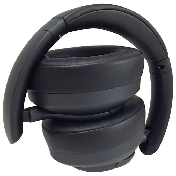 Conceptronic ALVAH02B Cuffia con Cavo e Senza Cavo a Padiglione Musica e Chiamate Bluetooth Nero