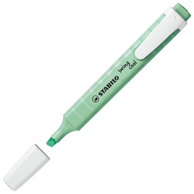 Stabilo Confezione 10 Pezzi Swing Cool Pastel Hint of Mint