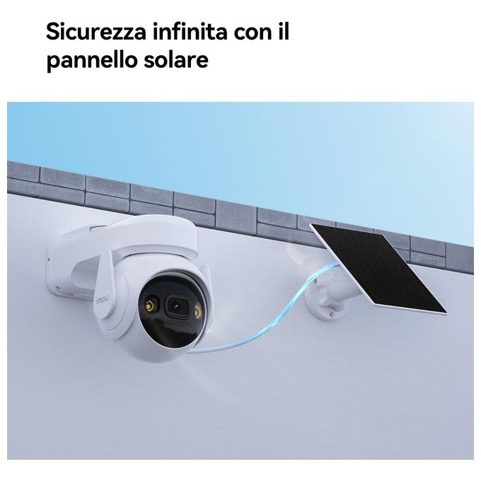 Imou Cell PT Cupola Telecamera di Sicurezza IP Esterno 2304x1296 Pixel Parete