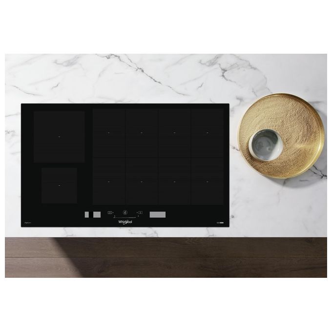 Whirlpool SMP29010CNEIXL Piano cottura ad induzione cm. 86 10 fuochi vetroceramica nero