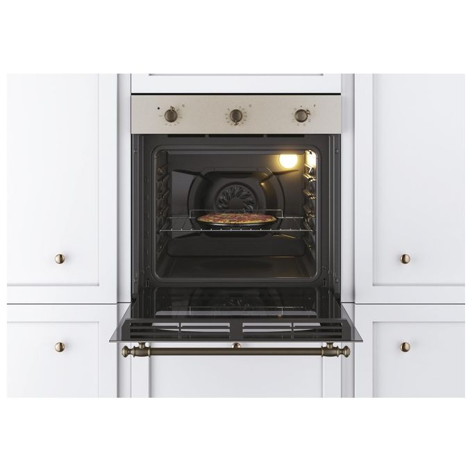 Candy FCC603NAV Forno Elettrico Ventilato a Incasso Capacita' 65 Litri Classe energetica A+ 8 funzioni Tre manopole Fan Assisted Gamma Classica 60 cm Avene