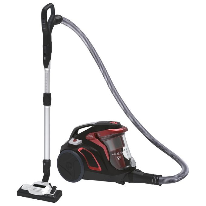 Hoover HP730ALG 011 H-Power 700 Aspirapolvere a Traino con Filo senza Sacco Tecnologia Ciclonica Potenza 850 W Capacita' 2 Litri Cougar Black