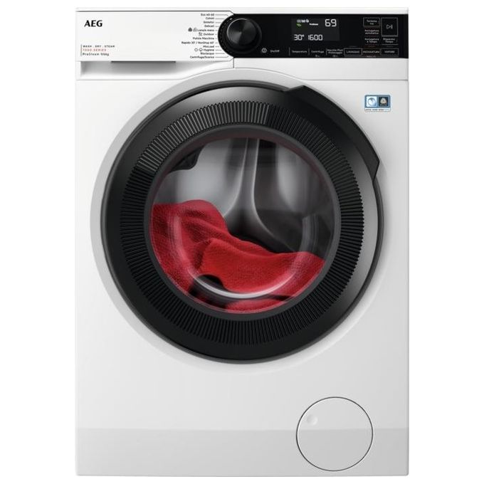 AEG LWR7D966OB Lavasciuga Libera Installazione Caricamento Frontale Bianco D