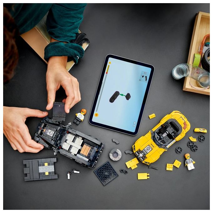 LEGO Speed Champions Mercedes-AMG G 63 e Mercedes-AMG SL 63 Macchine Giocattolo da Costruire 2 Modellini di Auto per Bambini e Bambine da 10 Anni con Minifigure di Piloti Regalo di Compleanno 76924
