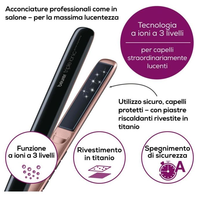 Beurer HS 80 Piastra per Capelli