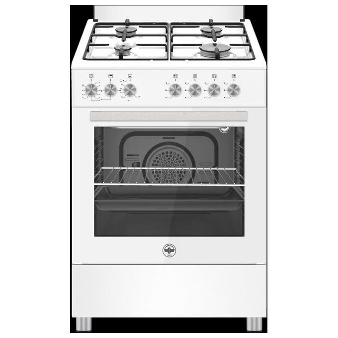 La Germania SE664GB24 Cucina con Piano Cottura a Gas Forno a Gas 60cm Bianco