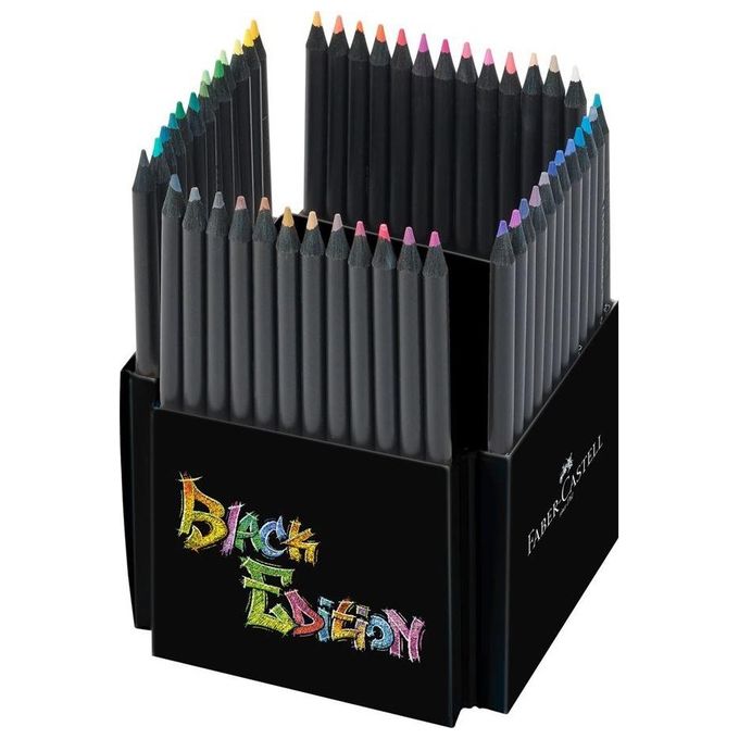 Faber Castell 50 Matite Colorate Blackedition
