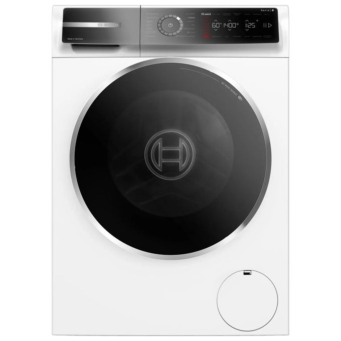 Bosch WGB24402IT Serie 8 Lavatrice Frontale 9 Kg 1400 rpm Classe A Wi-Fi Vapore Iron Assist (85x60x59 cm) colore Bianco