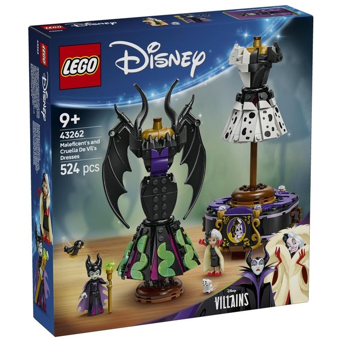LEGO Disney Classic Abiti di Malefica e Crudelia De Mon