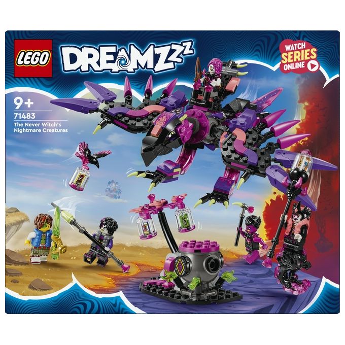 LEGO 71483 Le Creature da Incubo della Mai-Strega Set da Costruzione 457 Pezzi per Bambini 9+ colore Multicolore