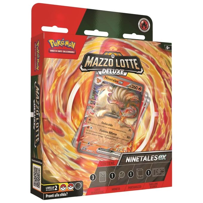 Gamevision Carte da Gioco Pokemon Mazzo Lotte Deluxe Ninetales EX e Zapdos EX