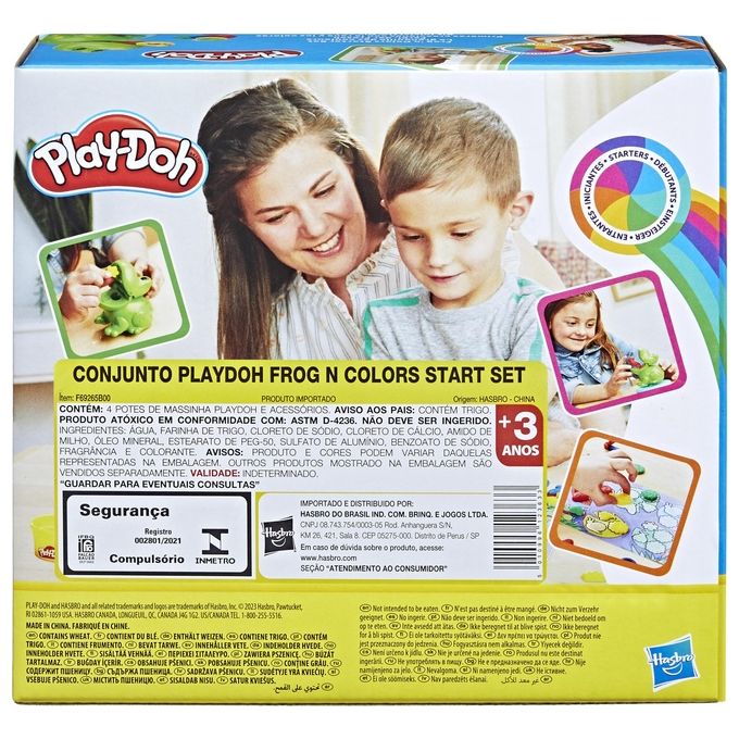 Hasbro Pasta Modellabile Prima Rana a Colori Play Doh