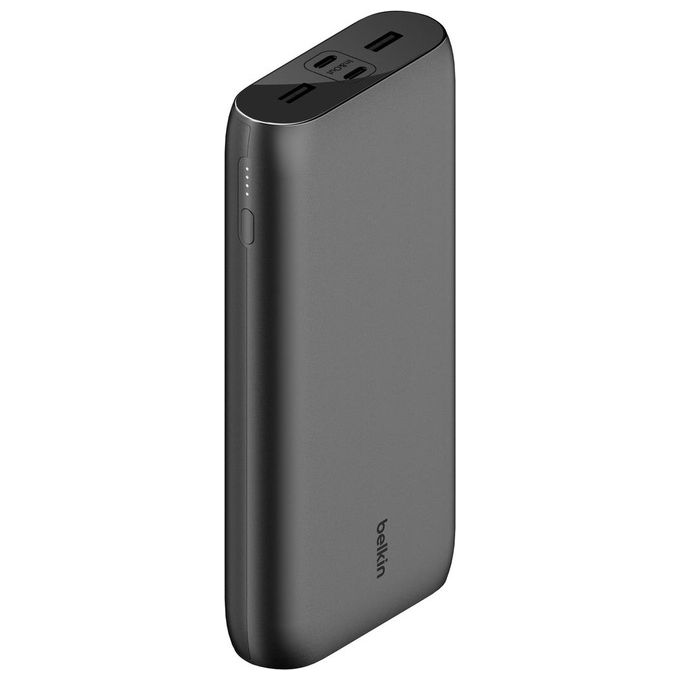 Belkin BoostCharge Power Bank 26K a 4 Porte Batteria Esterna con Porte USB-C-USB-A