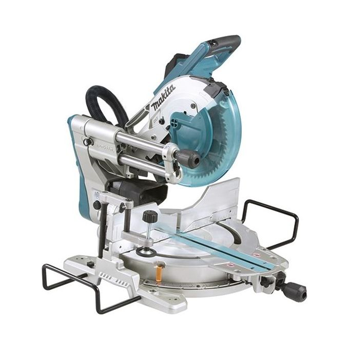 Makita troncatrice radiale LS1019L da 260 mm per lavori di precisione nel taglio di legno e metalli
