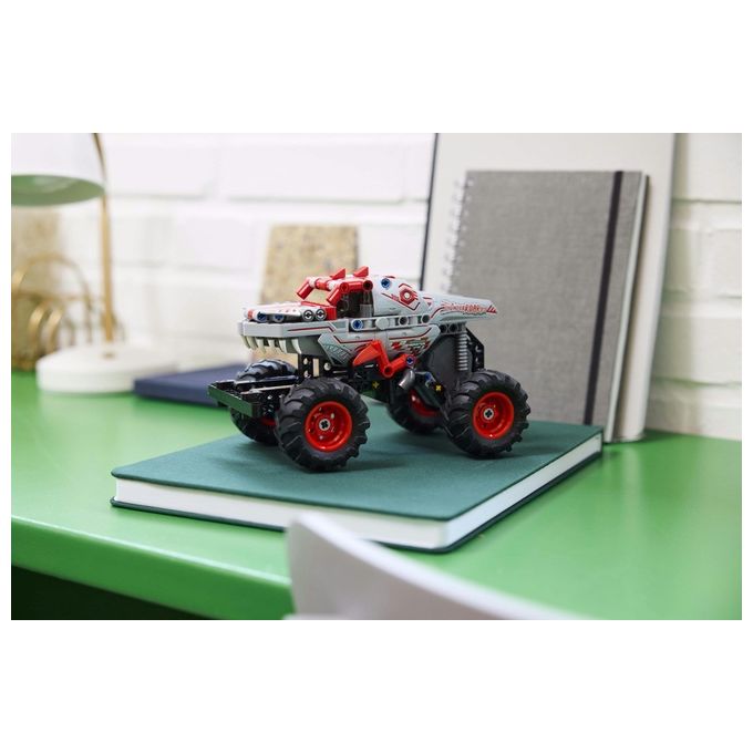 Lego 42200 Technic Monster Jam ThunderROARus Pull Back Set di Costruzioni 232 Pezzi 7 Anni colore Multicolore