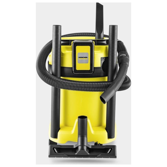 Karcher WD 3-18 1.628-550.0 Aspiratore Solidi-Liquidi 225W 17 Litri senza Batteria