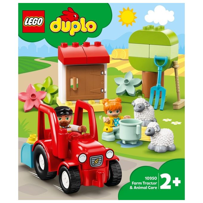 LEGO Duplo Il Trattore della Fattoria e i Suoi Animali