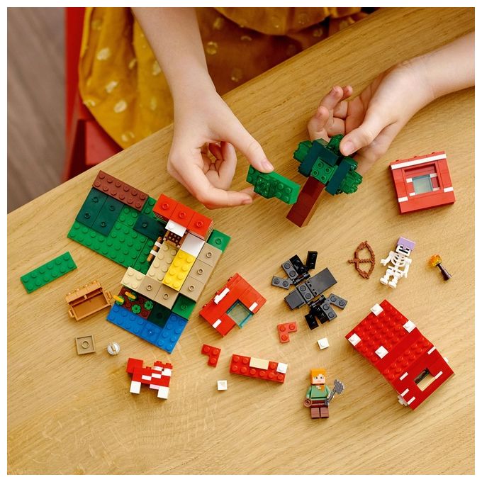 LEGO Minecraft La Casa dei Funghi