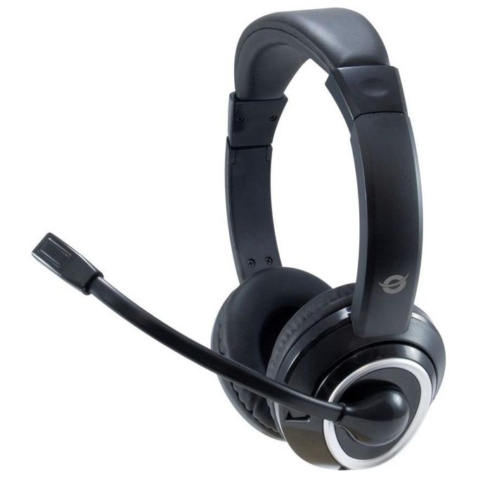 Conceptronic Home Audio Cuffie Professionali Stereo Connettore 3.5mm Nero