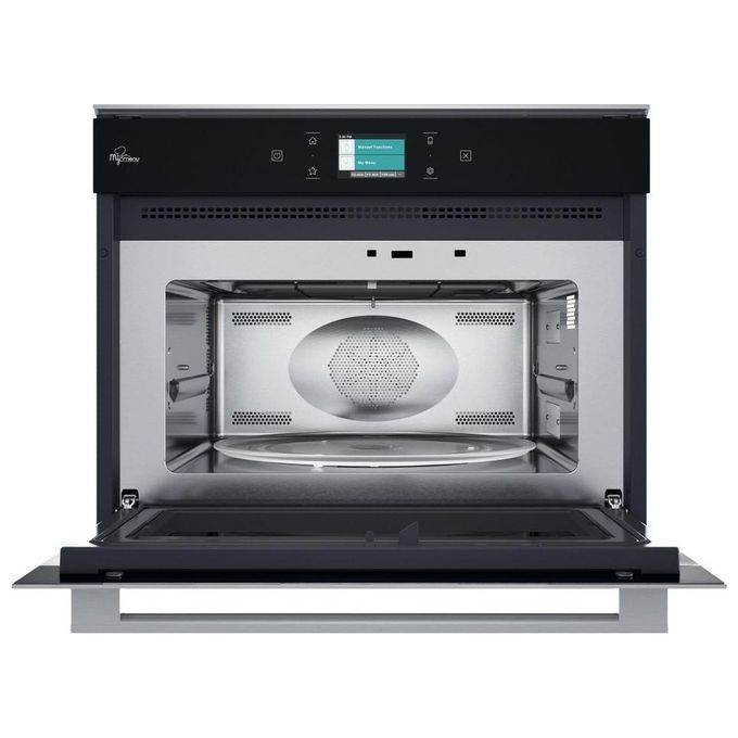 Hotpoint MP 9P6 IX HA Microonde con Grill Tecnologia Multiwaves Dynamic Air Capacita'40 Litri 900 W Crisp Fry Nero