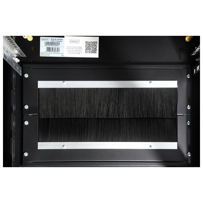 Digitus armadio 42 unita' linea professionale (a)2020 x (l)600 x (p)600 mm. colore nero ral9005  (dn-19 42u 6-6-sw)