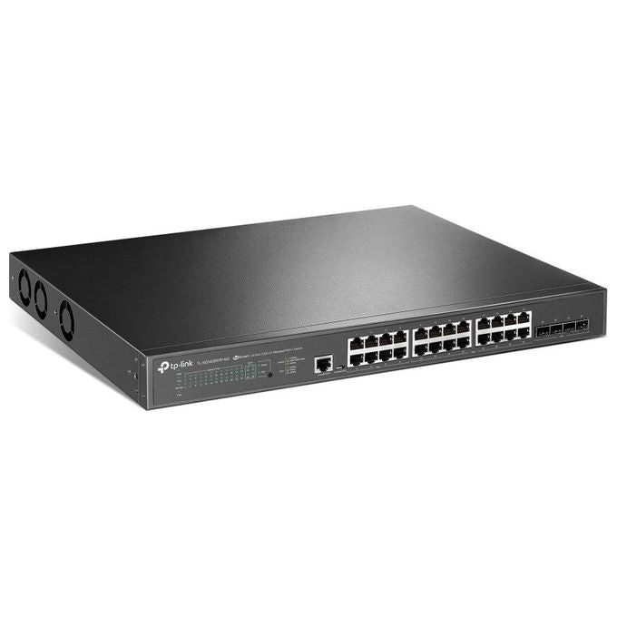 TP-Link TL-SG3428XPP-M2 Switch di Rete Gestito L2 2.5g Ethernet (100-1000-2500) Supporto Power Over Ethernet 1u Nero