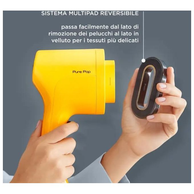 Rowenta DR2026 Stiratrice Verticale Pure Pop Giallo