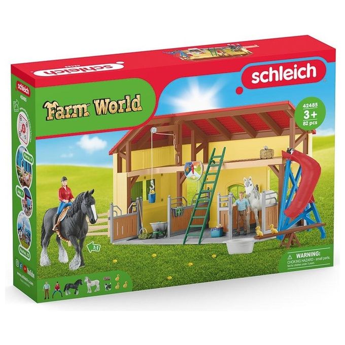 Schleich Farm World Horse Stable