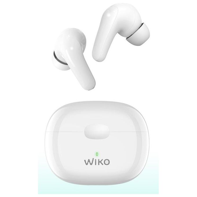 Wiko Buds Immersion White Glossy Bluetooth 5.0 Controlli Touch