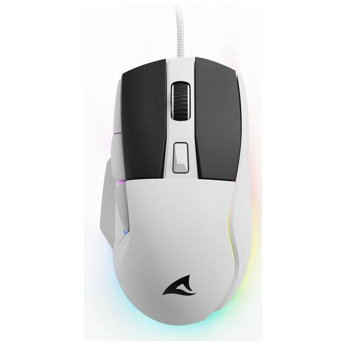 Sharkoon Skiller SGM35 Mouse Bianco 6400 dpi
