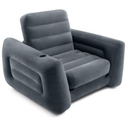 Intex Poltrona Letto Divano Gonfiabile Velluto Componibile 117x224x66 Cm