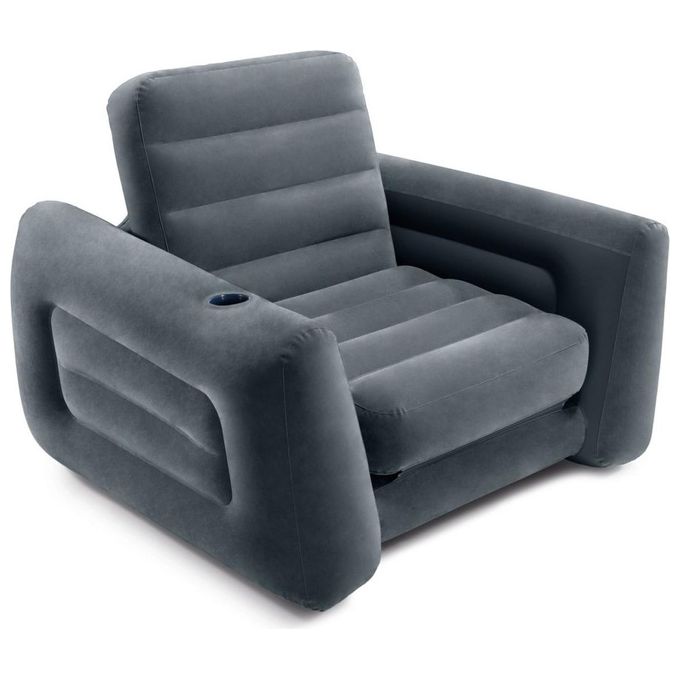 Intex Poltrona Letto Divano Gonfiabile Velluto Componibile 117x224x66 Cm
