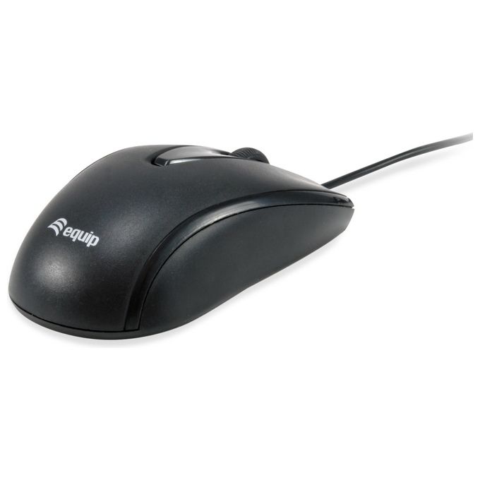 Equip 245116 Mouse Ufficio Ambidestro Usb Tipo-C Ottico 1200 Dpi