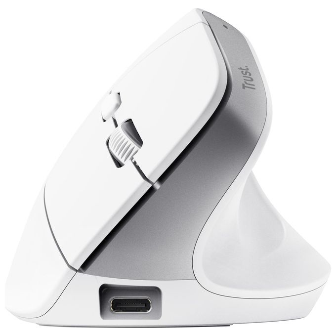 Trust Bayo Mouse Ufficio Mano Destra RF senza fili  Bluetooth Ottico 2400 DPI Bianco