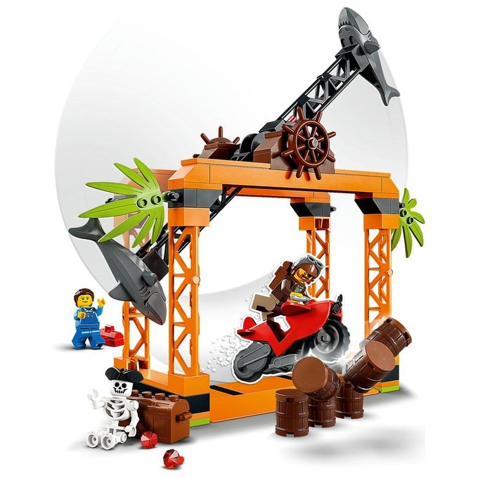 LEGO LEGO City Sfida Acrobatica Attacco dello Squalo