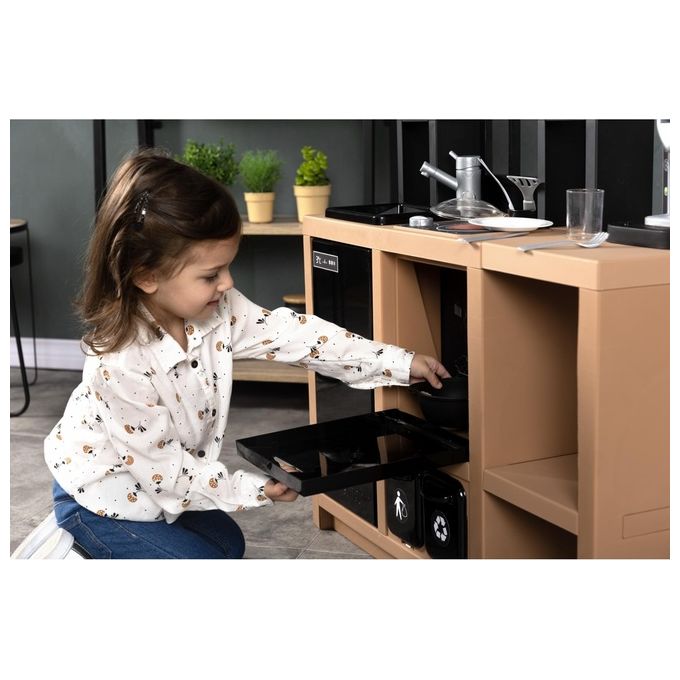 Smoby Cucina Loft Giocattolo Stile Industriale 50 cm +3 Anni 7600312600